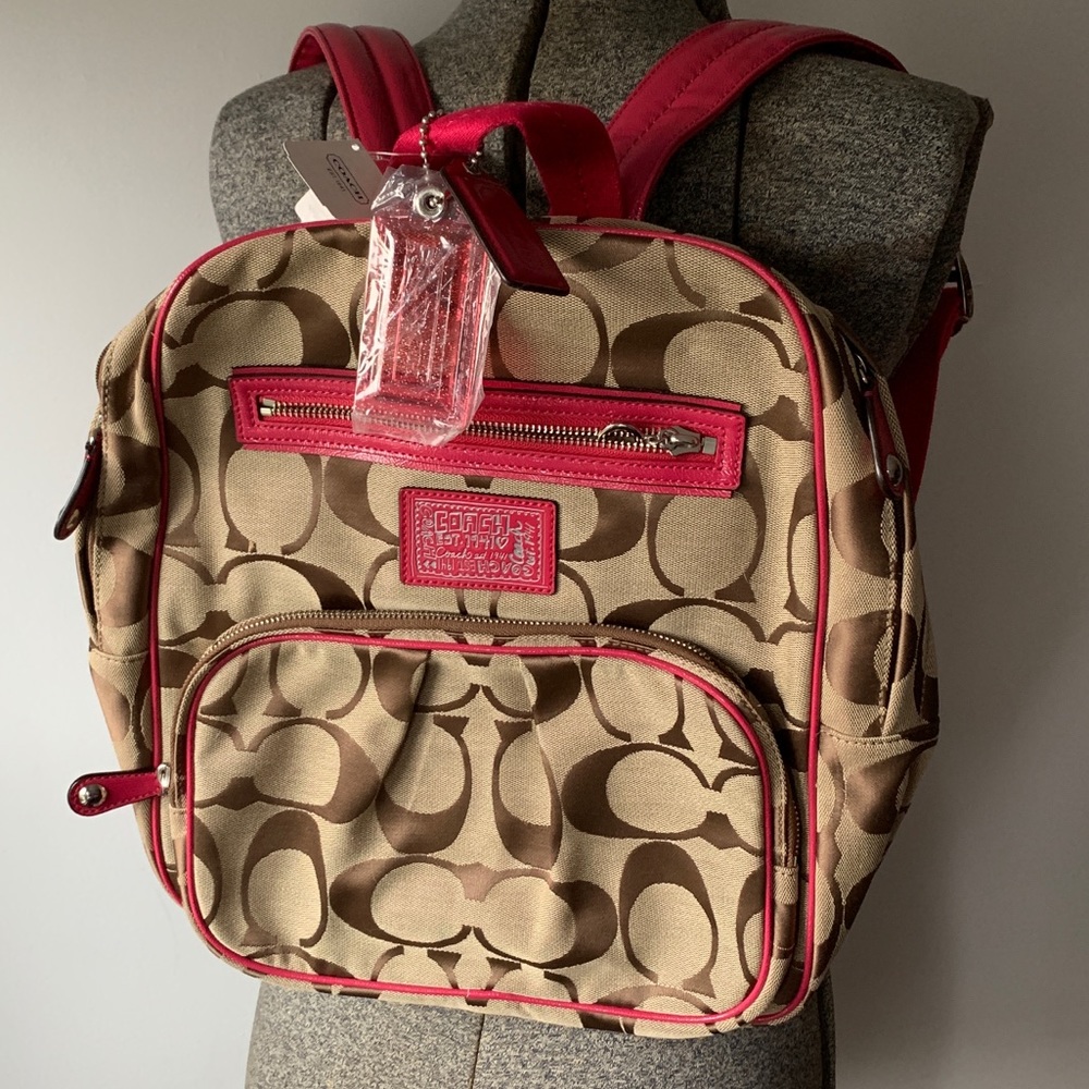 NEW Coach Daisy Signature Backpack F22948